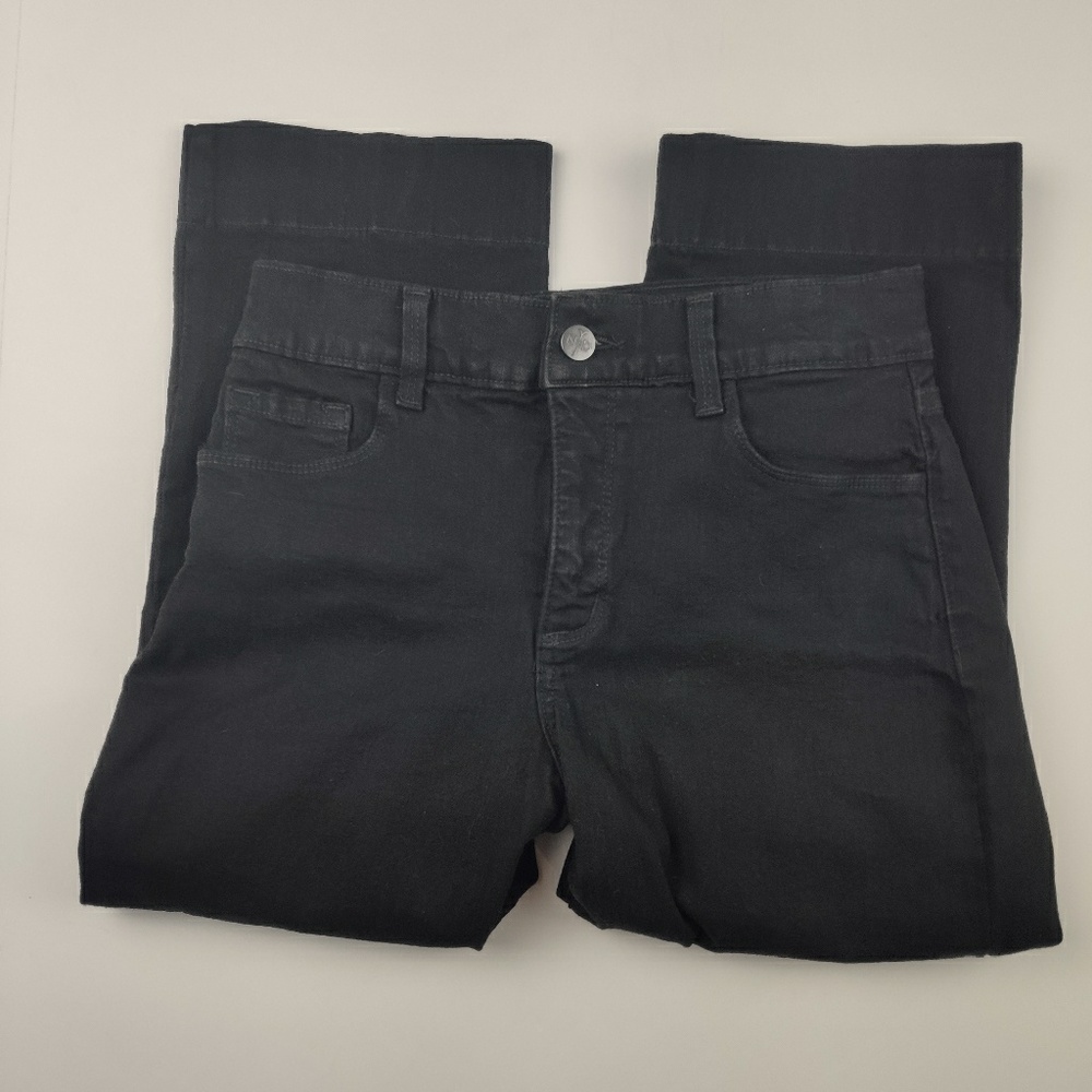 NYDJ Black Capri Style Jeans Petite Size 2 - Picture 3 of 7